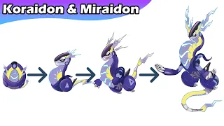 Gen 9 Lengendary Pokémon Evolution & Egg : Koraidon - Miraidon | Max S Animation