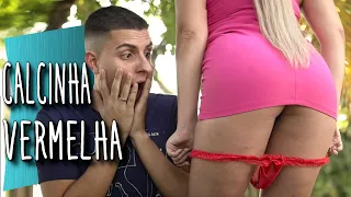 CALCINHA VERMELHA