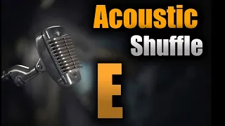 Blues Backing Track Jam - Ice B. - Acoustic Shuffle in E - Chicago Blues