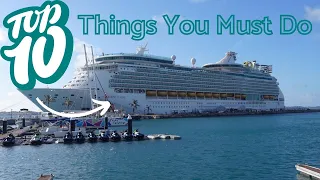 TOP TEN Things You Must Do on Mariner of The Seas