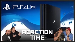 PlayStation 4 Pro Reveal - Reaction Time!