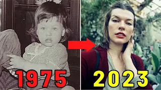 Evolution of Milla Jovovich | 1975 - 2023