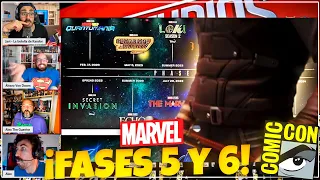 Todo el panel de MARVEL STUDIOS, FASE 5 Y 6, DAREDEVIL BORN AGAIN, trailers, VENGADORES, 4F y más