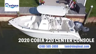 [FOR SALE] 2020 Cobia 220 Center Console Virtual Video Tour