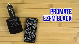 Распаковка Promate ezFM Black