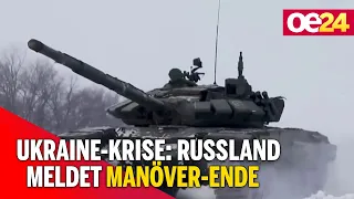 Ukraine-Krise: Russland meldet Manöver-Ende auf der Krim