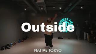 Akanen&Yoshiki " Outside - Bryson tiller "