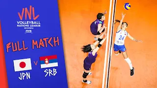 Japan 🆚 Serbia - Full Match | Women’s Volleyball Nations League 2019
