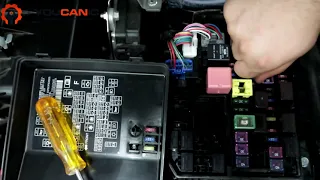 Fuse Box Location on a 2013-2021 Mitsubishi Outlander