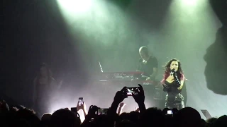 Tarja Turunen sings "Deliverance" in Milan