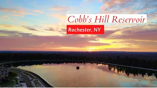 Rochester NY | Aerial Drone Footage | 4k | Cobb's Hill Reservoir