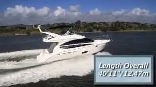 Meridian Yachts 391 Sedan Test 2013- By BoatTest.com