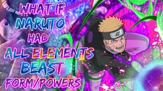 What if Naruto had All Elements Beast Spirit Form/Powers • Episode 1 | Naruto X Digimon