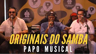 ORIGINAIS DO SAMBA E RAPPIN' HOOD AO VIVO NA CASA FÓRMULA DO SAMBA - PROGRAMA PAPO MUSICAL #1