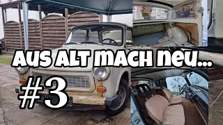 Aus alt mach neu! // Trabant 601 Neuaufbau Folge 3; Der Innenraum ist dran // ZM.MOTORS