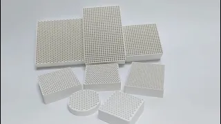 Cordierite Mullite Corundum Refractory Block Honeycomb Ceramic Monolith for Rto and Rco