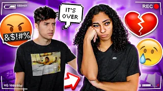 BREAKING UP WITH MY GIRLFRIEND PRANK 💔 *She Cried*