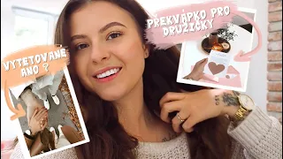 VLOG | Dárečky pro DRUŽIČKY & nové TETOVÁNÍ! 💍