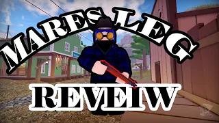 Mares leg Review The Wild West Roblox