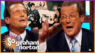 Roger Moore's Eyebrows Are Falling Down?!  | So Graham Norton