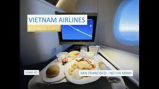 Vietnam Airlines (Business) | San Francisco - Hochiminh | A350-900 XWB | Trip Report 11