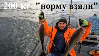 200 кг ЗА РЫБАЛКУ. НОРМУ ВЗЯЛИ. Морская рыбалка 2022 / Sea fishing 2022.