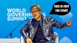 Nvidia CEO Jensen Huang at World Government Summit