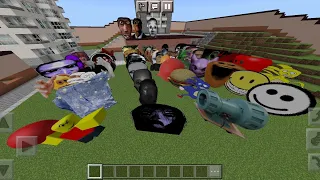 New Nextbots Added in Minecraft pe | Nico's Nextbots Addon