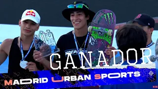 JhanCarlos Gonzalez GANADOR! - Madrid Urban Sports 2022 Skateboarding