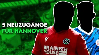 Hannover 96: 5 Transfers für den Aufstieg in die Bundesliga!