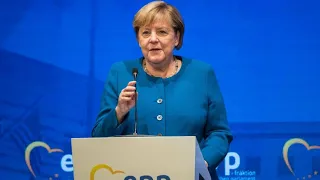 Merkel über schlechte Umfragewerte der CDU: „Abgerechnet wird zum Schluss“