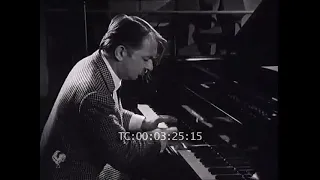 Film : Samson François plays the ending of Chopin Sonata No.3 in B minor (1966)