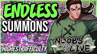 SUPER SUMMONS! Attempting The HARDEST Mode with T-Swift | Noobs Want to Live