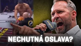 „Je to hnus!" Novotný o Wanlissovej oslave (MMA novinky)