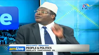 "NRM is not interested in dialogue with Uhuru until Raila Odinga is sworn-in." - Miguna Miguna