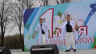 Минск. 1 Мая 2017г. в Минске! 12ч.(34). Шоу-балет "Феерия"-4. Беларусь.