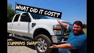 How Much it Cost to Cummins Swap this F350