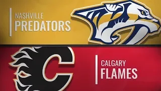 Nashville Predators vs Calgary Flames | Dec.08, 2018 NHL | Game Highlights | Обзор матча