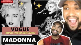 MADONNA - VOGUE (OFFICIAL VIDEO) REACTION!