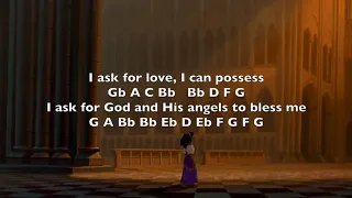 God Help The Outcasts Flute/Notes [Disney's The Hunchback of Notre Dame]