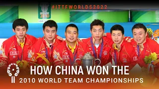 How China Won the 2010 World Team Table Tennis Championships!