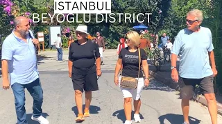 Beyoğlu district walking Tour Istanbul turkey Oct. 2022 | 4K 30fps | MY CITY WALKS