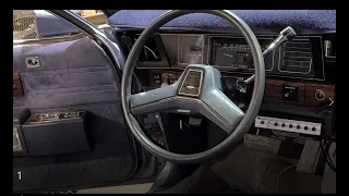 1989 CHEVY CAPRICE STEERING COLUMN REPAIR