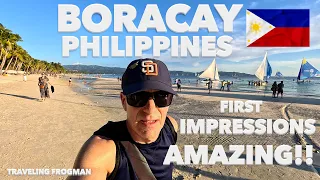 My Amazing First Impressions Of Boracay, Philippines 🇵🇭