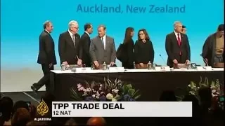 TPP pact signed amid New Zealand protests