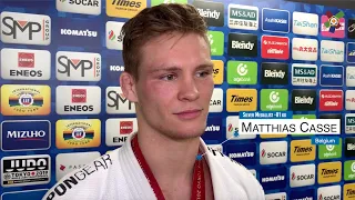 Judo World Championships Tokyo 2019 🎤Interview with Matthias Casse 🇧🇪