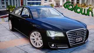 Audi A8 L для GTA 4. На Ghostown.