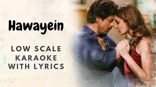 Hawayein Low Scale Karaoke | Arijit Singh | Real Low Scale Karaoke