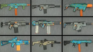 NERF SHOWCASE | Tacti-cool Customized Nerf Blasters!