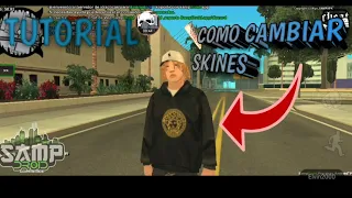 tutorial como cambiar skin en samp Android.. gta sa (SAMP)